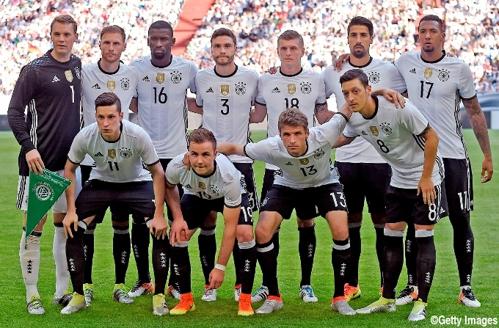 ドイツがワールドカップで優勝を果たす